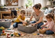 Casa con figli: sistema pratico per non farti divorare dalle cose Casa con figli