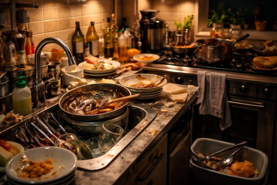 La cucina dopo cena La cucina dopo cena