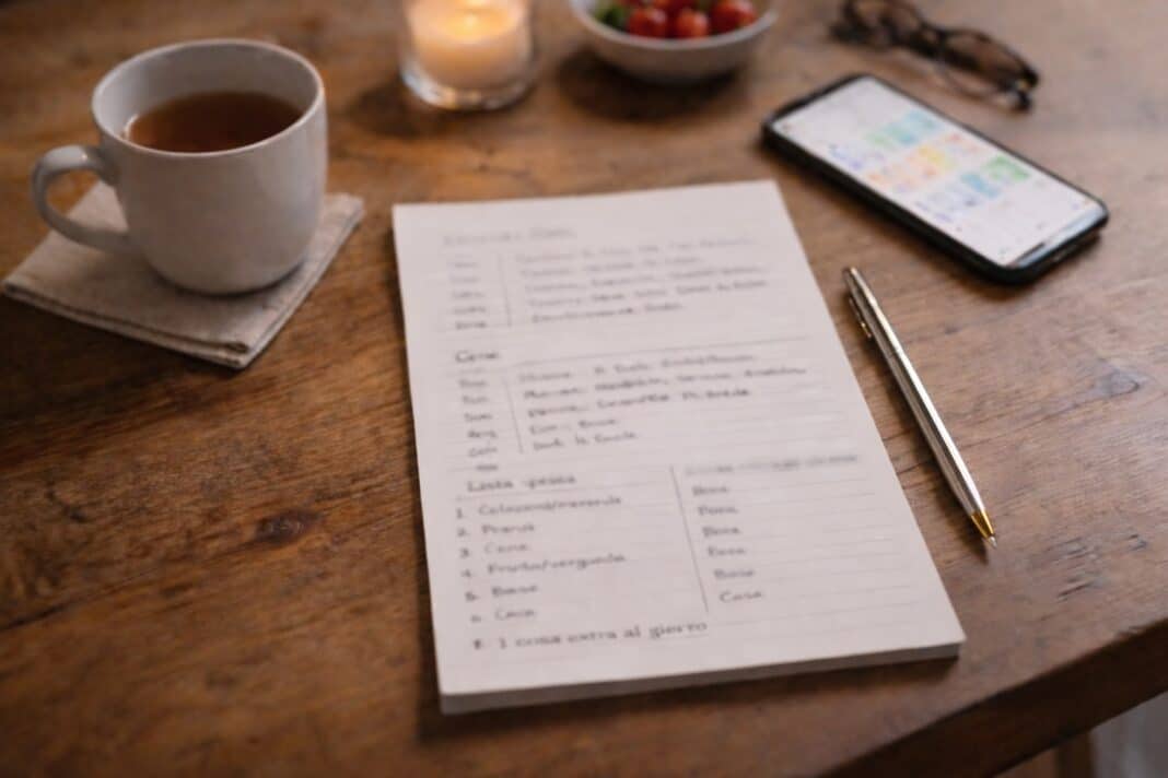 Organizzare la settimana