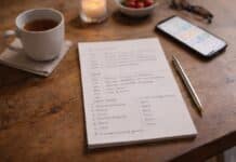 Organizzare la settimana in 20 minuti (schema vero) Organizzare la settimana